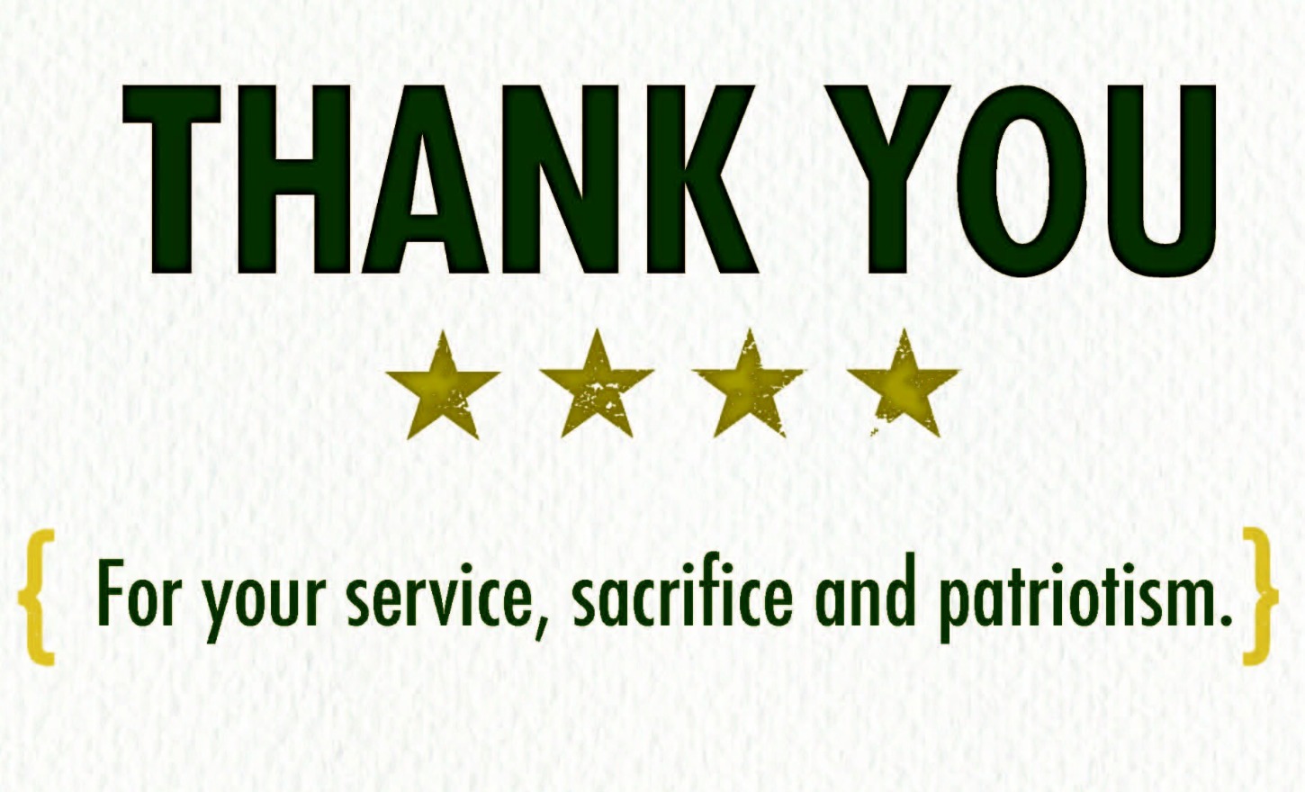 sample military thank you to